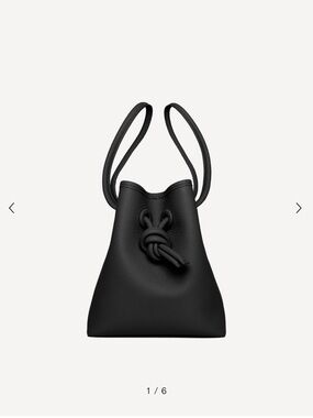 Vasic Bond Bag Black Leather Size Large